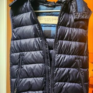 Burberry Brit Puffer Vest / Gilet Men's Size Large